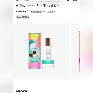 NWT Drunk Elephant A Day in the Sun Kit